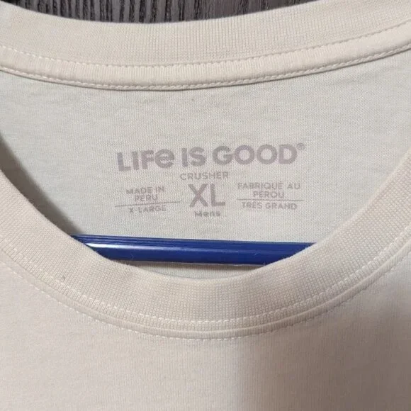 Men's Grinch Coffee Shop Short Sleeve Crusher Tee Holiday Winter - Picture 3 of 5